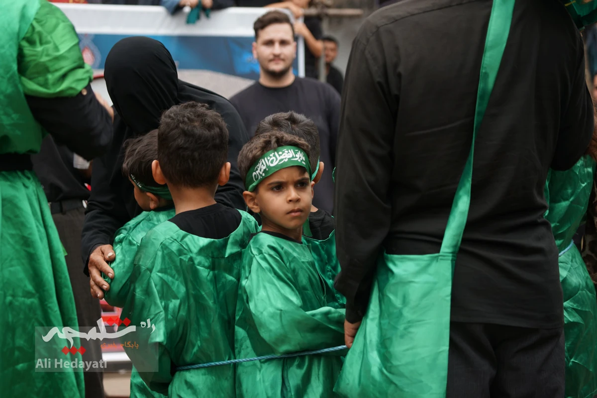عزاداری عاشورا در تکیه تاریخی عبدالحسین خانی بابل +تصاویر