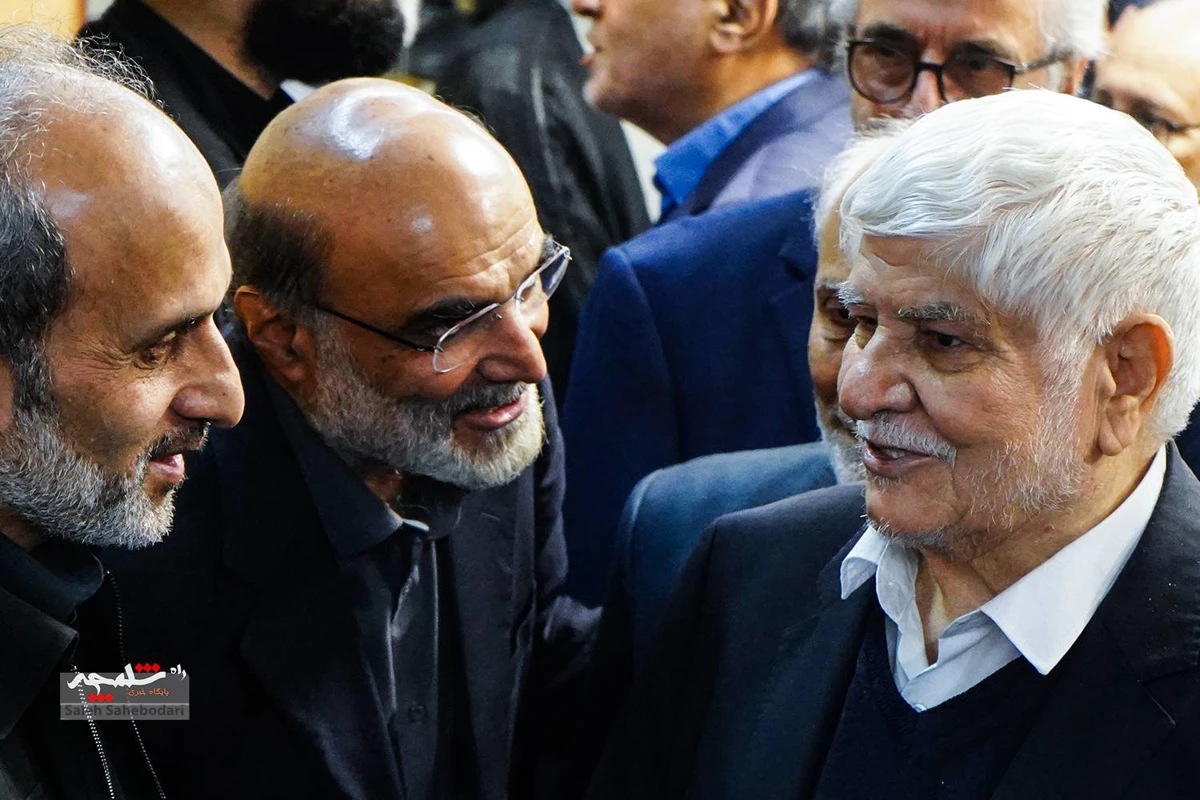 مراسم گرامی‌داشت شهید علی لاریجانی +تصاویر
