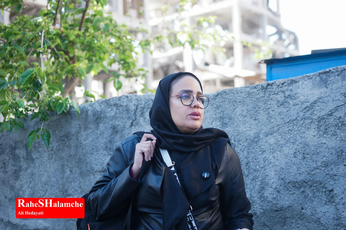گزارش تصویری از آثار حملات موشکی در دانشگاه شریف و منازل مسکونی