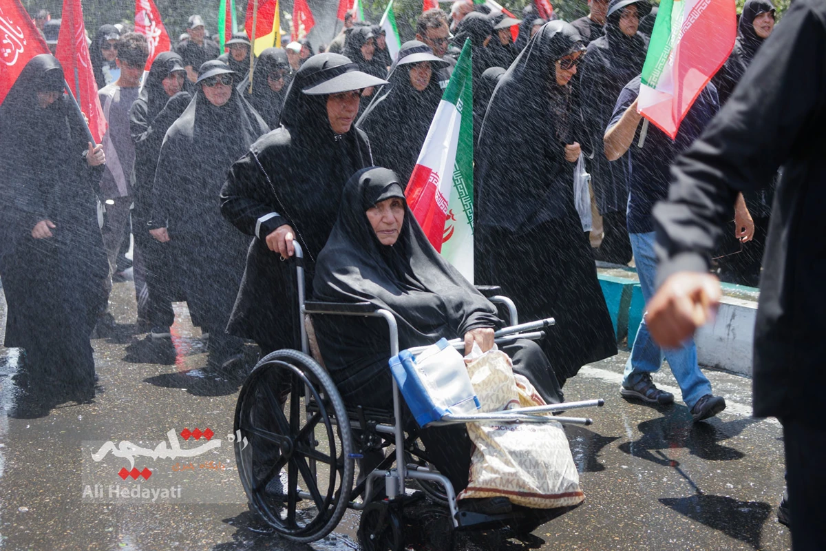 بزرگترین تشییع تاریخی جهانی در تهران +تصاویر