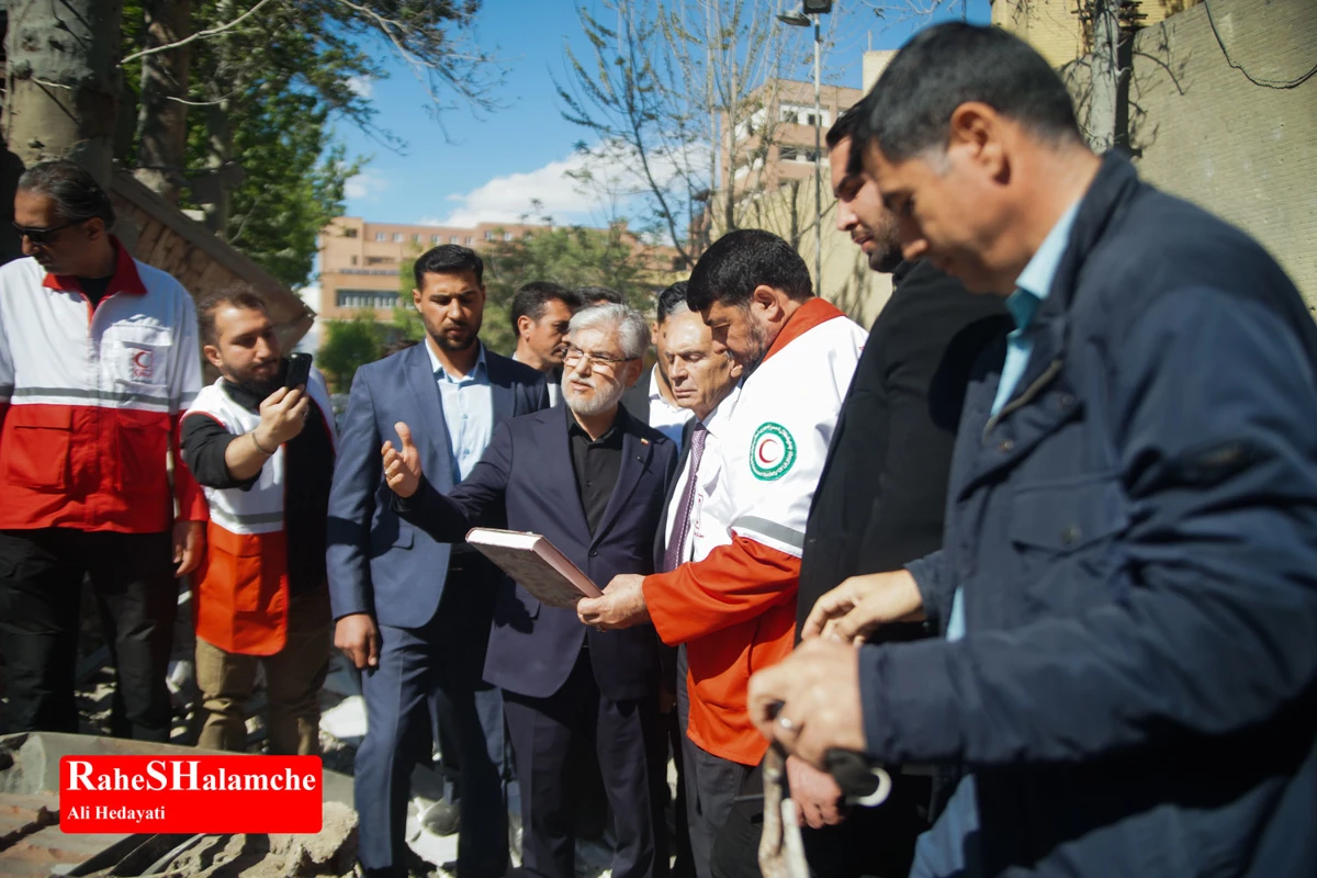 گزارش تصویری از آثار حملات موشکی در دانشگاه شریف و منازل مسکونی
