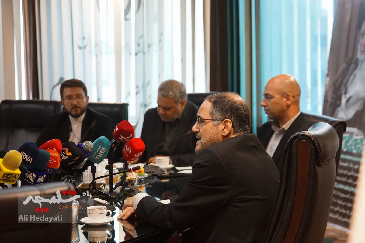 نشست خبری رئیس مرکز پژوهش‌های مجلس با اصحاب رسانه +تصاویر
