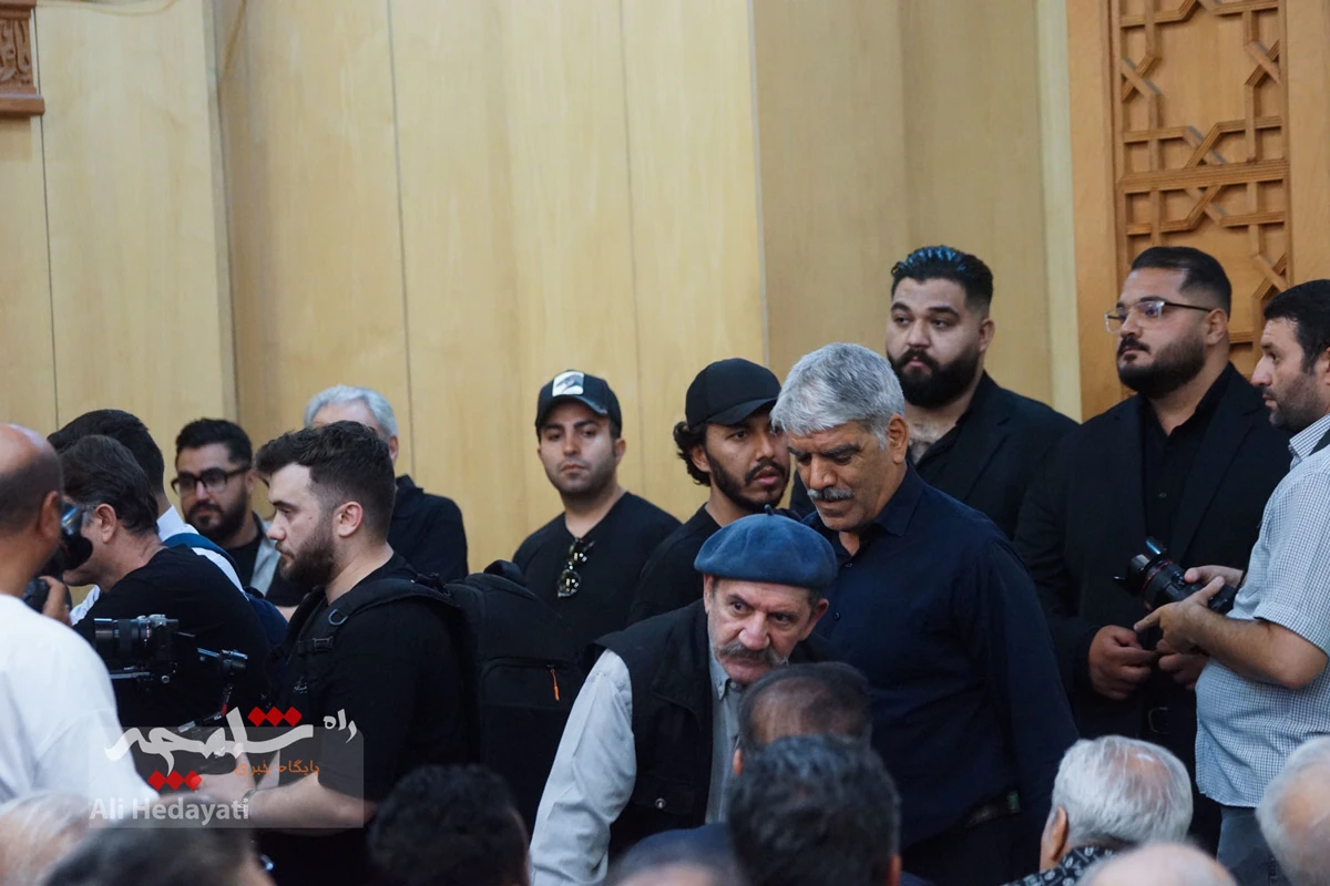 مراسم ختم مرحوم «اکبر عبدی» چه گذشت؟ +تصاویر
