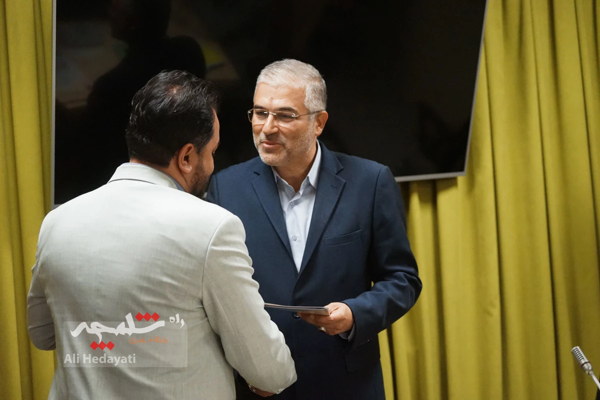 نشست خبری پیمان فلسفی با خبرنگاران +تصاویر