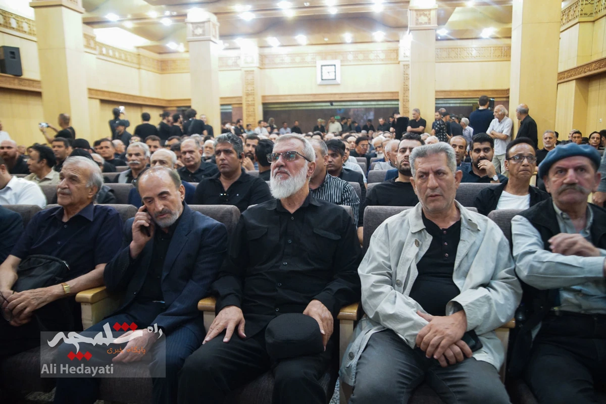 مراسم ختم مرحوم «اکبر عبدی» چه گذشت؟ +تصاویر