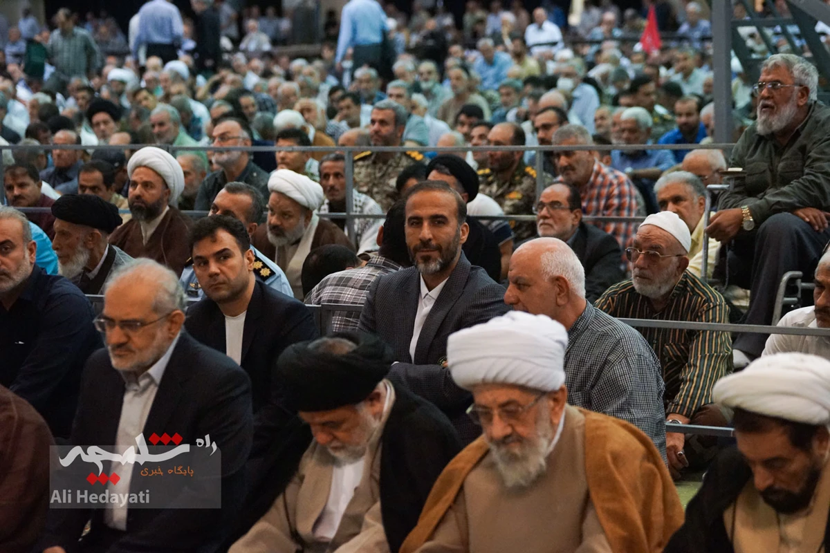 نماز جمعه تهران در سالروز تشکیل قرارگاه پدافند هوایی +تصاویر