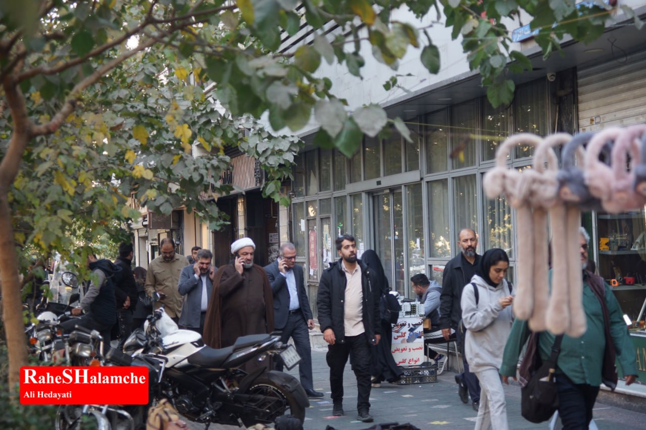 کتاب‌گردی حمید رسایی در خیابان انقلاب - عکس 19